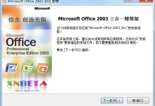 Microsoft Office 2003 三合一精简版（兼容2007）